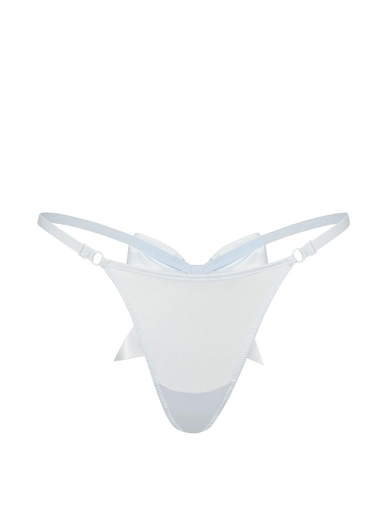Трусы (Panty) с V-образной строчкой и бантом Tease Shine для невесты