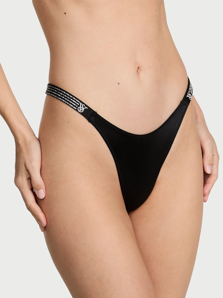 Стринги Шайн Стрэп (Shine Strap) с рисунком «Омбре полоски»