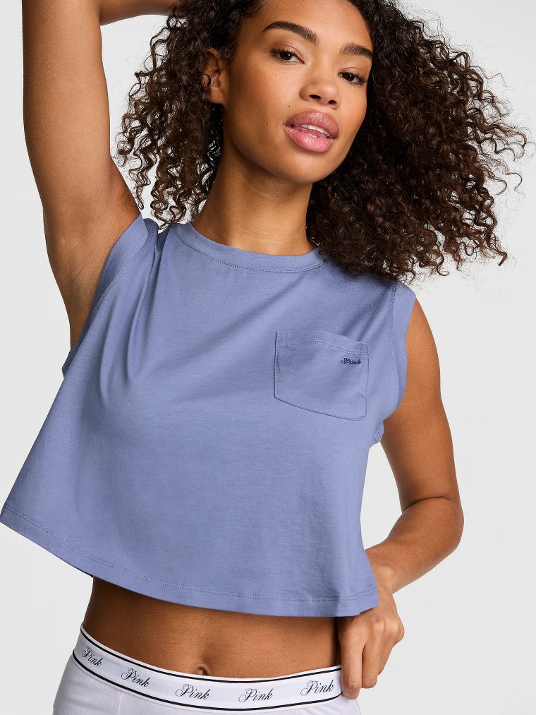 Джерси «Лёгкая как воздух» Укороченная майка-топ (tank top)