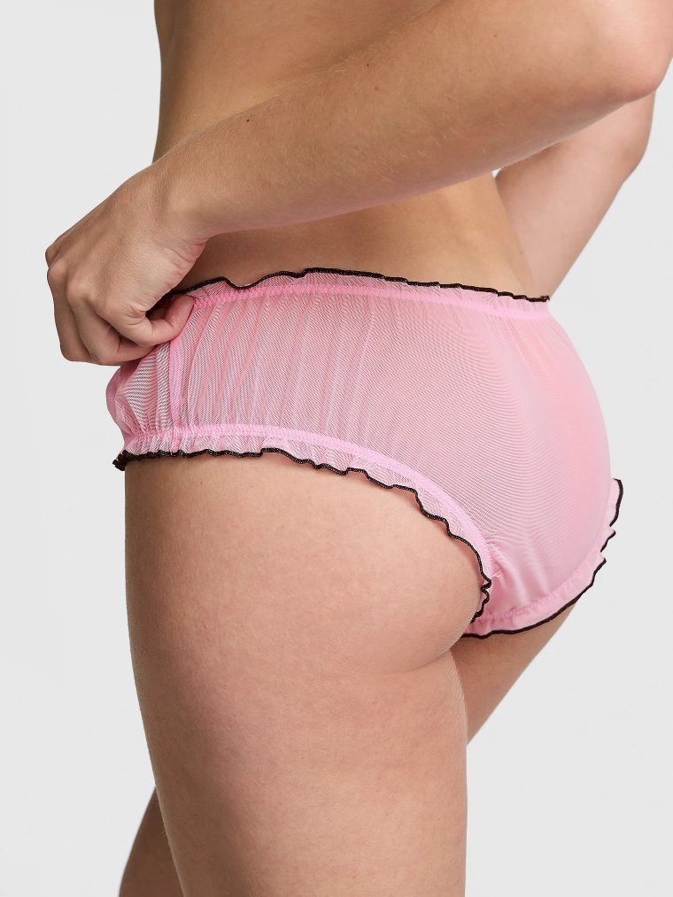 PINK Wink™ Трусики трусиковые (cheeky) со сборкой (Ruﬄe) в трусиках