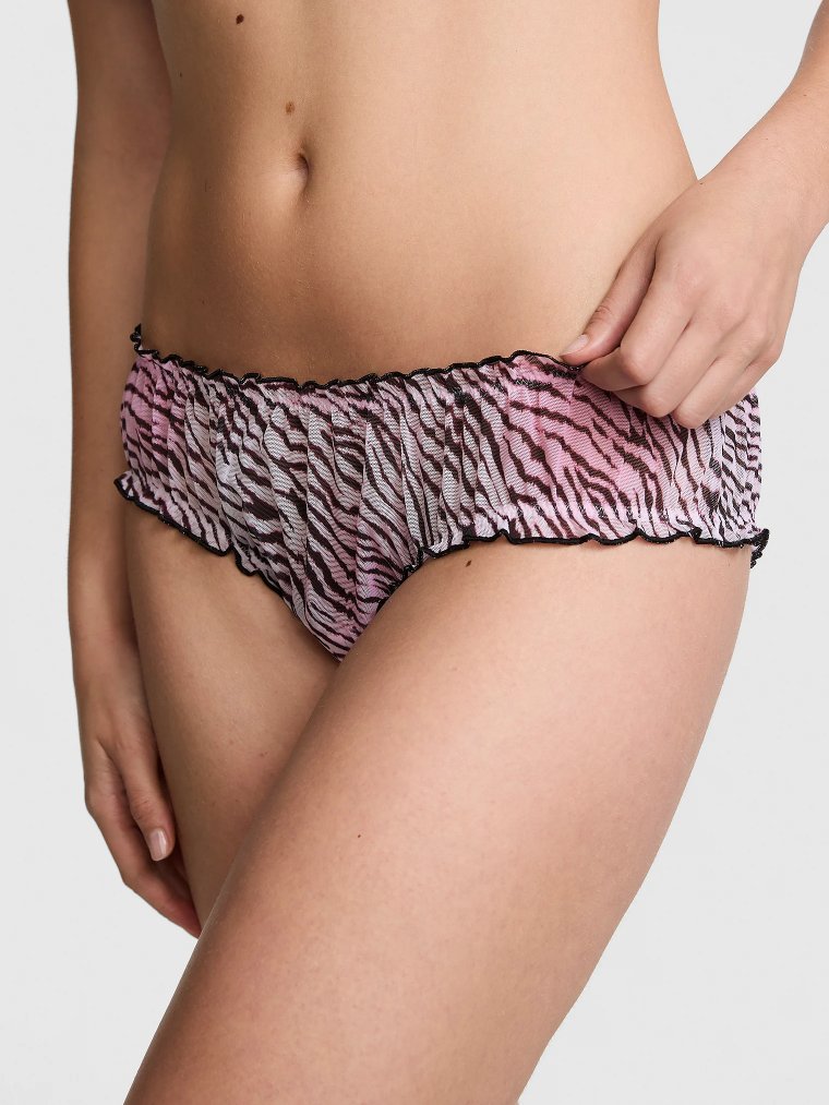 PINK Wink™ Трусики трусиковые (cheeky) со сборкой (Ruﬄe) в трусиках