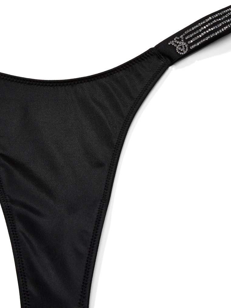 Стринги Шайн Стрэп (Shine Strap) с рисунком «Омбре полоски»