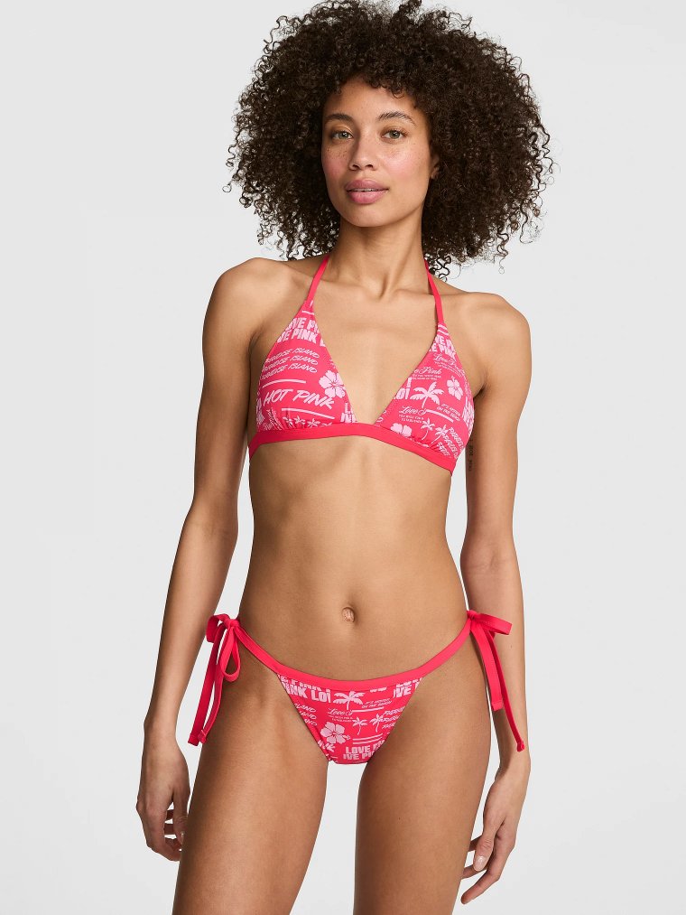Пуш-ап верх бикини-стринги треугольной формы (Push-Up Triangle String Bikini Top)