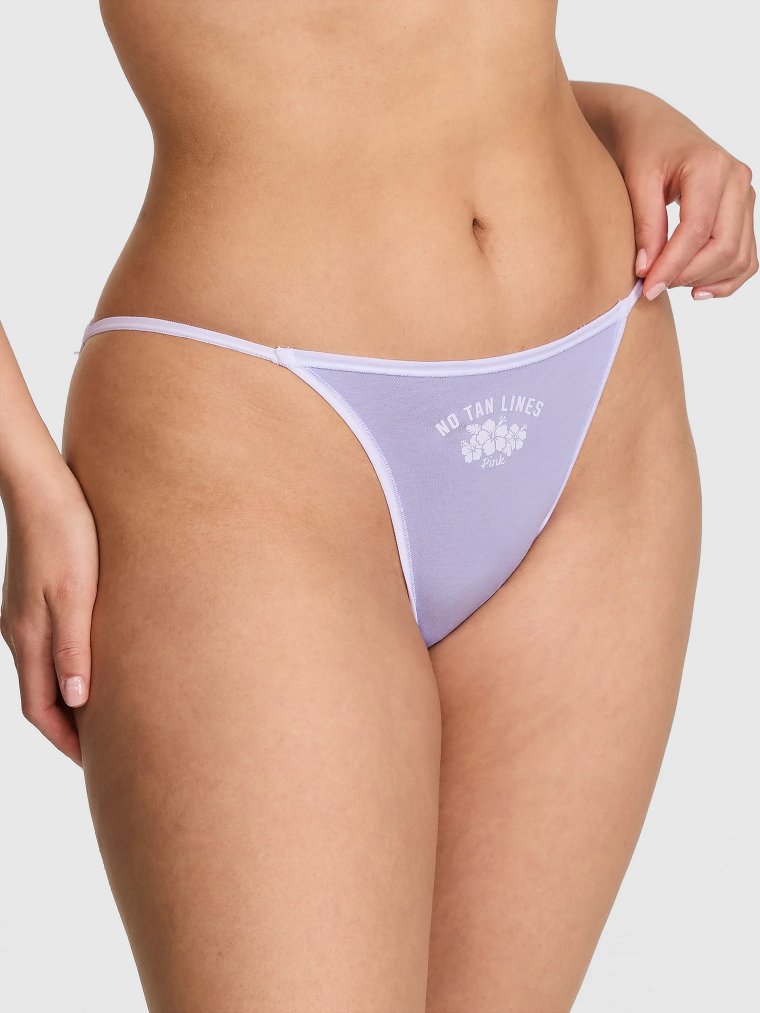Трусики-бикини (String Bikini) из хлопка