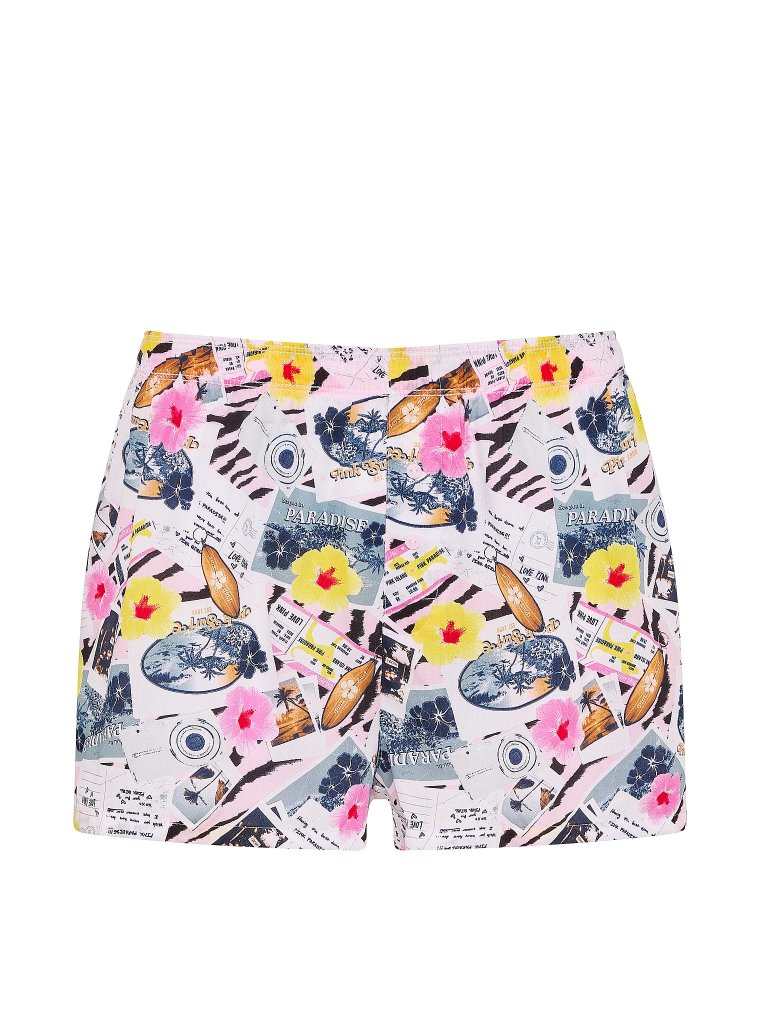 Silky — пижамные шорты свободного кроя (Sleep Boxy Pajama Shorts) для сна