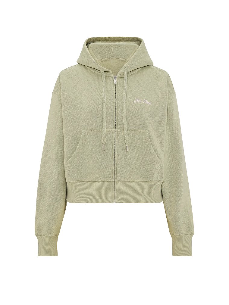 Укороченное худи (Campus Fleece™) на молнии по всей длине