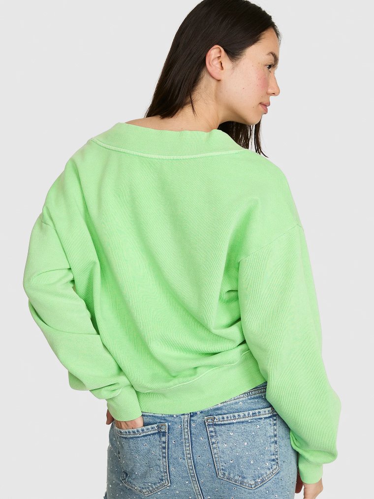 Свитшот (sweatshirt) с V-образным вырезом Campus Fleece™