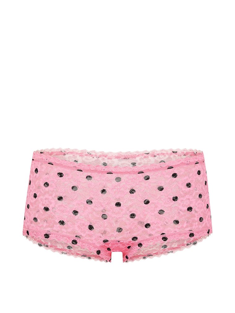 Кружевные боксёрки (Boyshort) низкой посадки