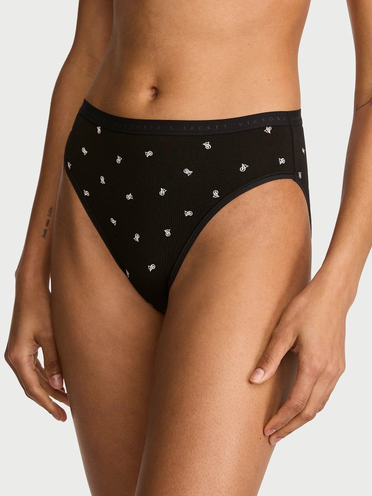 Трусики (Brief Panty) из хлопкового стрейча (Stretch Cotton) с высокой линией бедра (High-Leg)