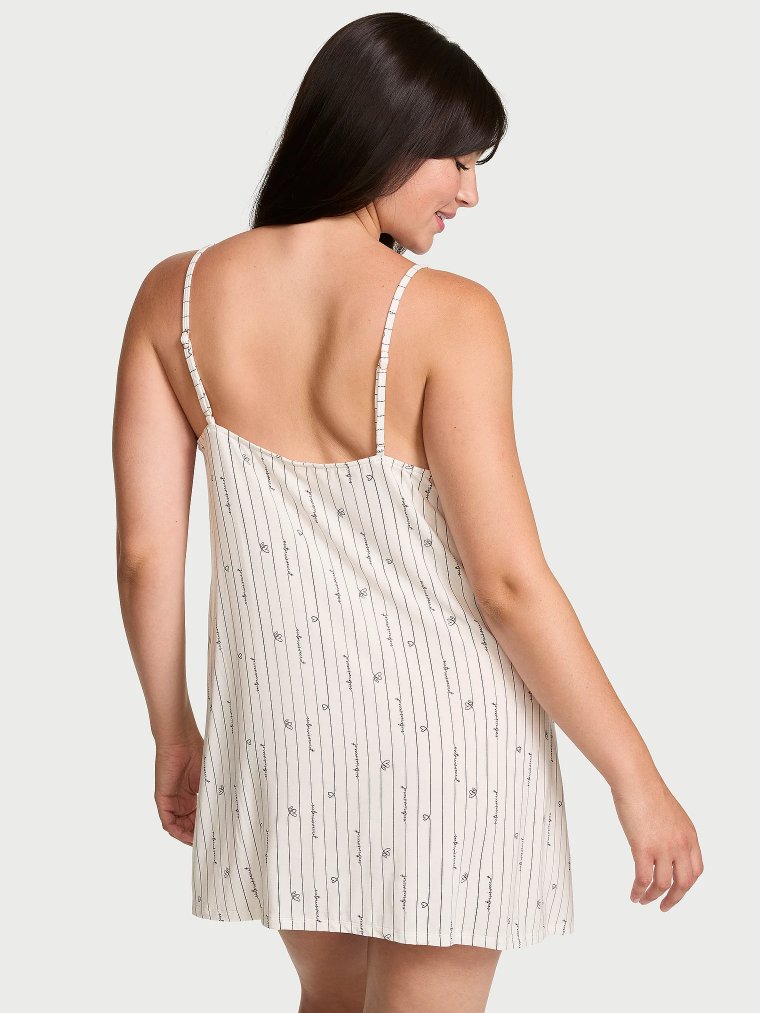 SoSoft™ Платье-комбинация из модала с круглым вырезом