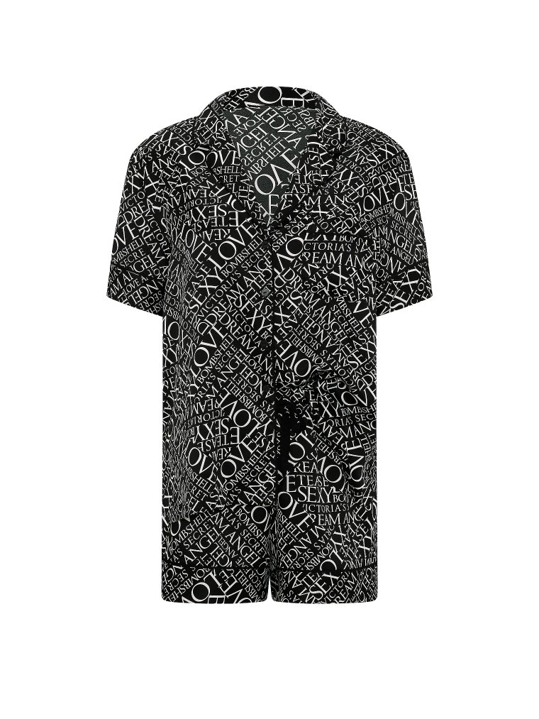 Комплект короткой пижамы Signature Satin