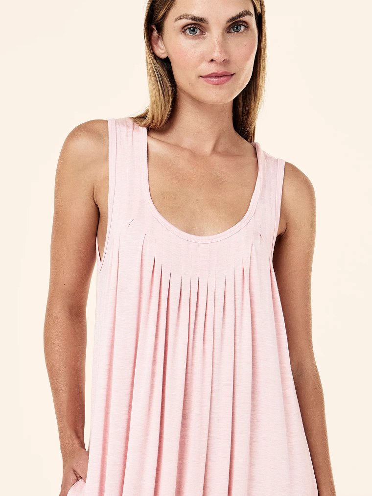 Мягкая плиссированная ночная сорочка Kate Modal (Kate Modal Soft Pleat Nightie)