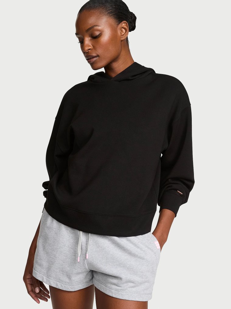Худи с перекрёстным кроем из коллекции Невесомый трикотаж (Featherweight Knit)