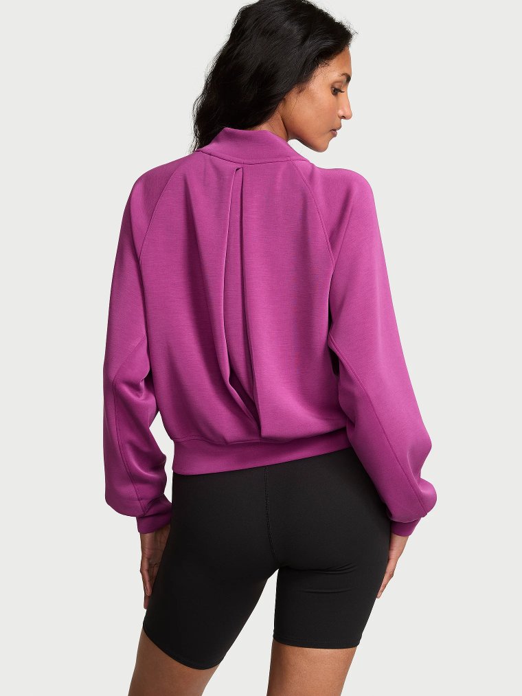 Вязаная лёгкая куртка с застёжкой-молнией на всю длину (Featherweight Knit Full-Zip Jacket)