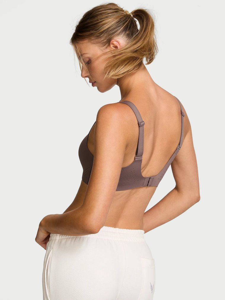 Спортивный топ VSX Featherweight™ Medium V-Neck Sports Bra (спортивный топ-лиф со средней поддержкой и вырезом V-образной формы)
