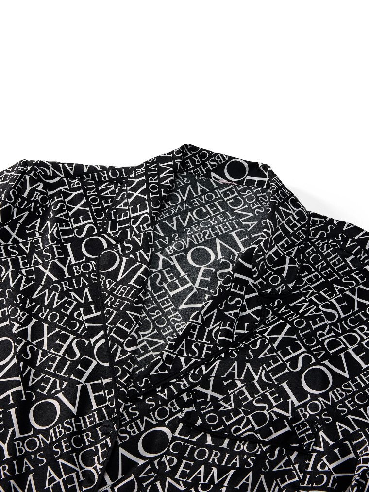 Комплект короткой пижамы Signature Satin