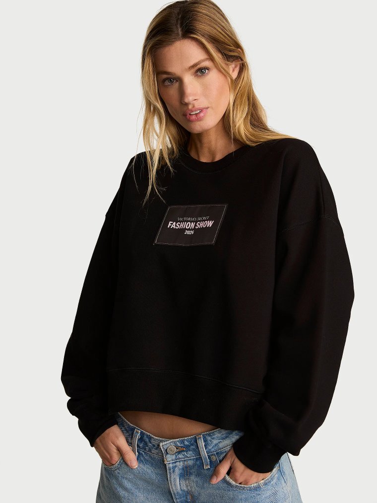 VSFS '26 Iconic Fleece Crop Crewneck Sweatshirt