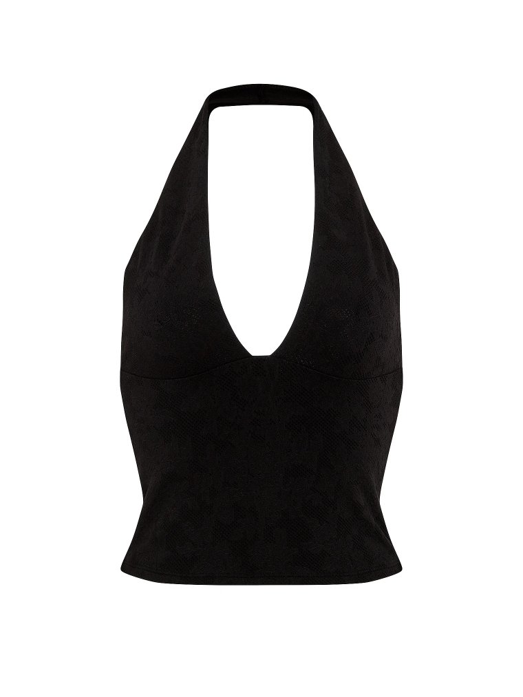 Кружевной топ на завязках за шеей (Halter Top)