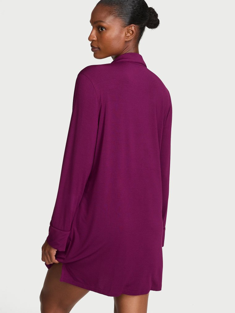 SoSoft™ Ночная рубашка на пуговицах из модала (Modal)