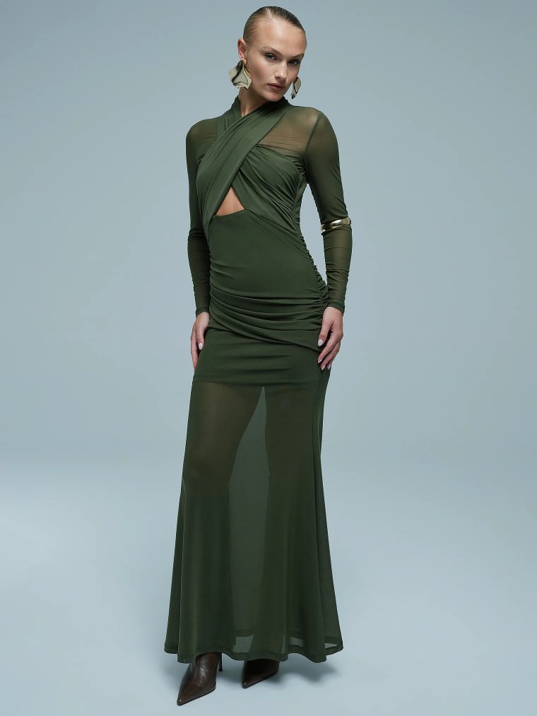 Veria Sport Сетчатое (Mesh) платье макси (Maxi Dress)
