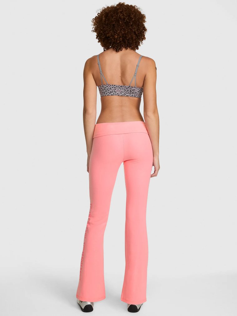 Мягкие лосины (Leggings) из модала (Modal) с отворотом и расклешением книзу