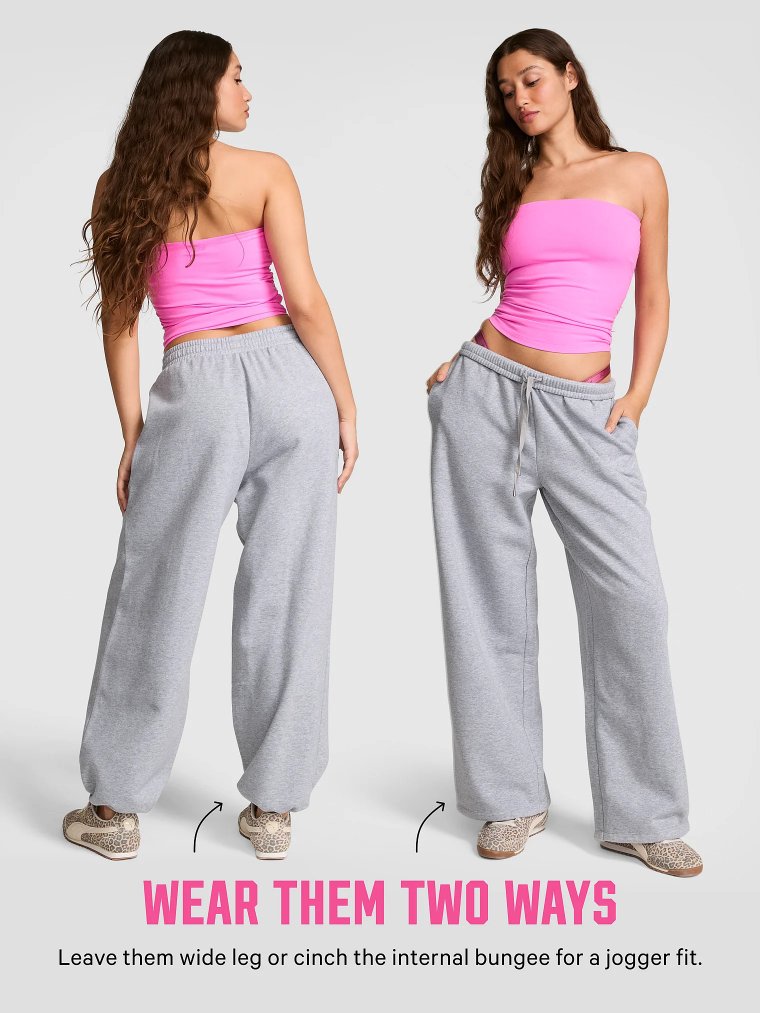 Campus Fleece™ регулируемые стягивающие спортивные штаны