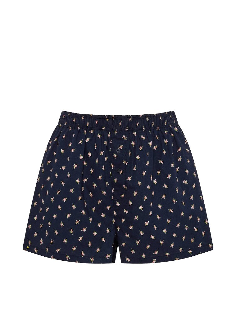 Хлопковые шорты-пижама широкого кроя (Cotton Boxy Pajama Shorts)