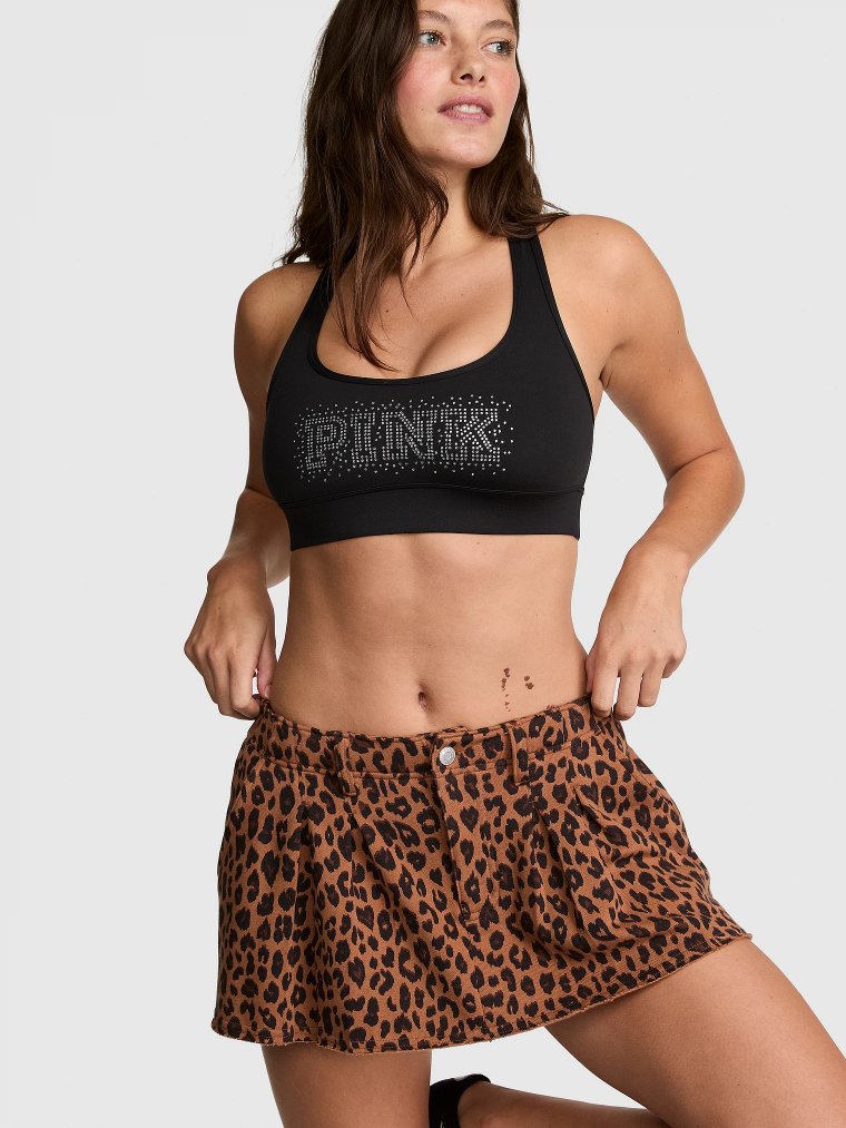 PINK Релей™ (Relay™) Спортивный бюстгальтер с открытой спиной (Racerback)