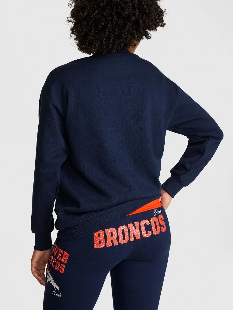 Campus Fleece™ Свитшот (Sweatshirt) с блёстками (Bling) и круглым воротом (Crew)