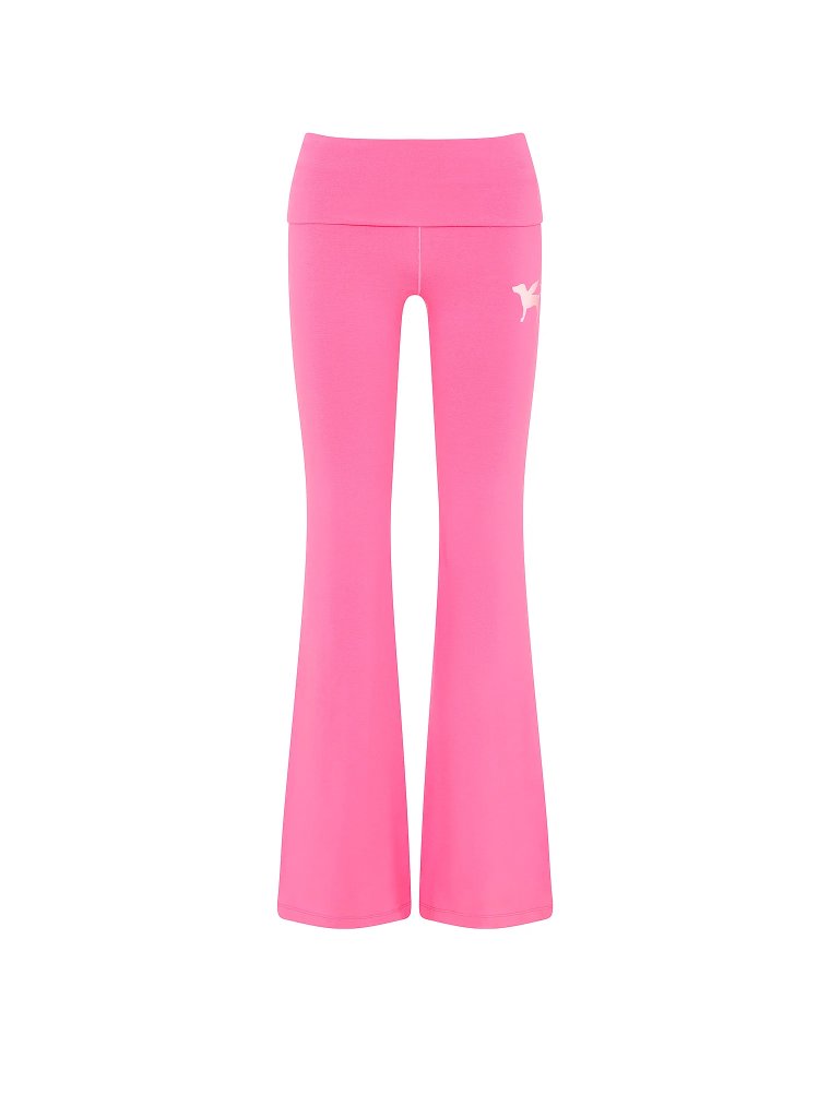 All-Day Cotton™ суперклёш (Super Flare) Леггинсы с отворотом (Foldover)