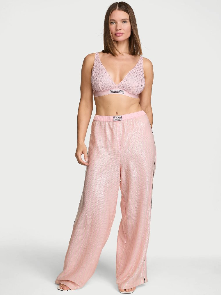 Пижамные брюки с пайетками Shine Shop