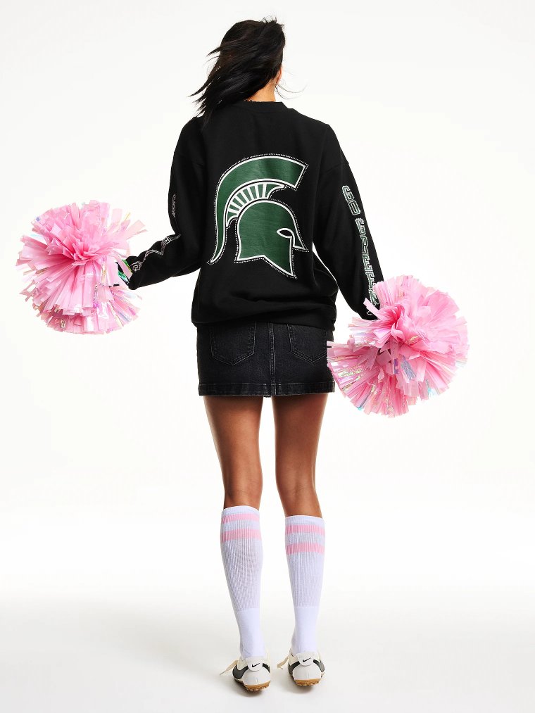 Campus Fleece™ Bling Crew Sweatshirt