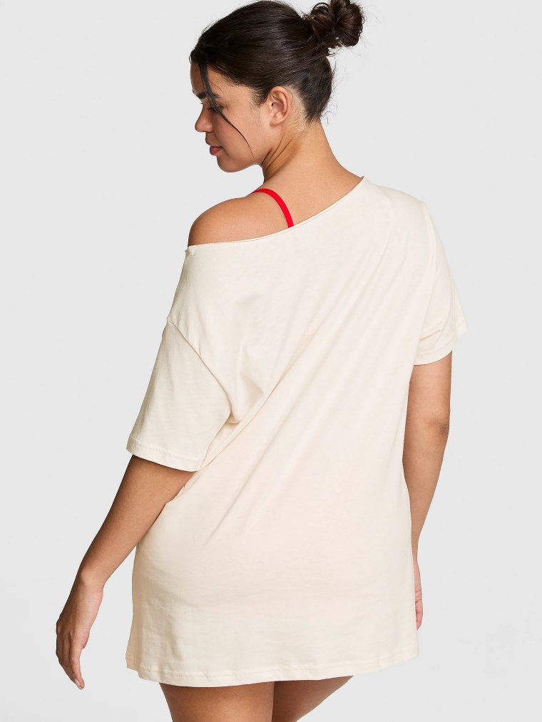 Campus Cotton™ Футболка с открытыми плечами