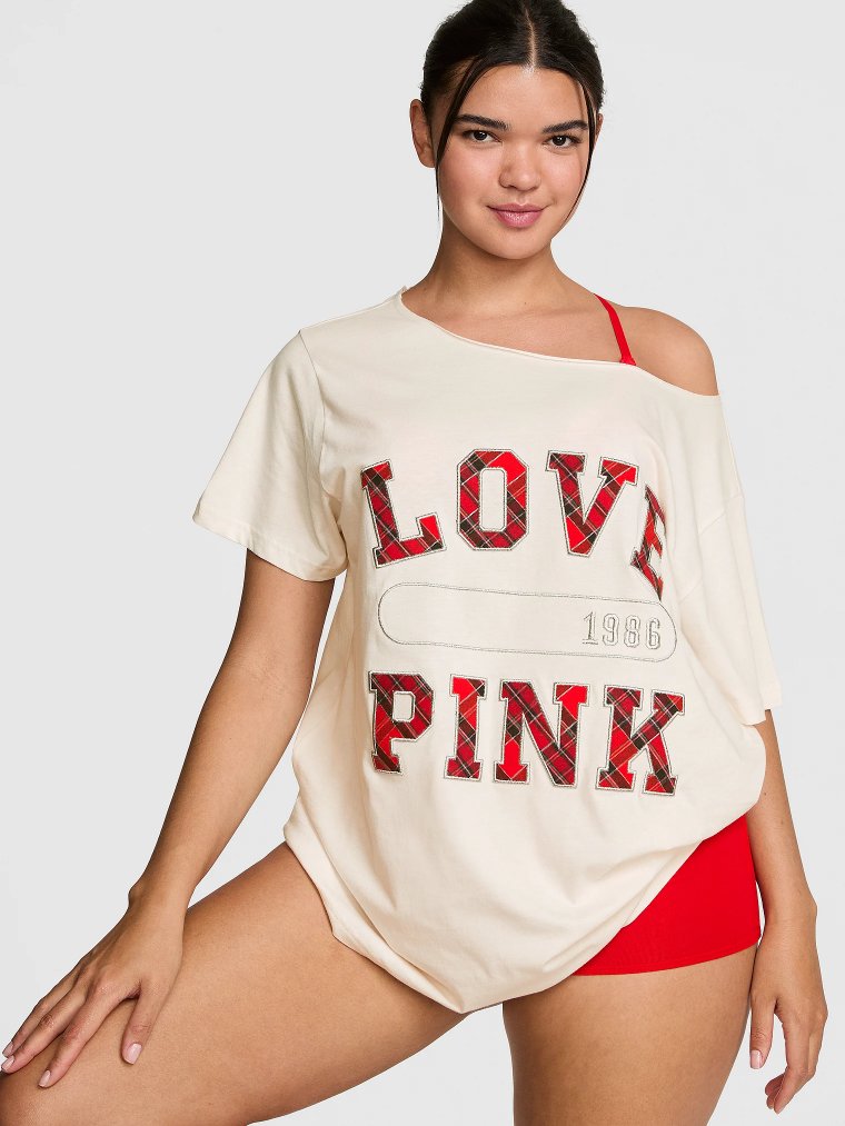 Campus Cotton™ Футболка с открытыми плечами