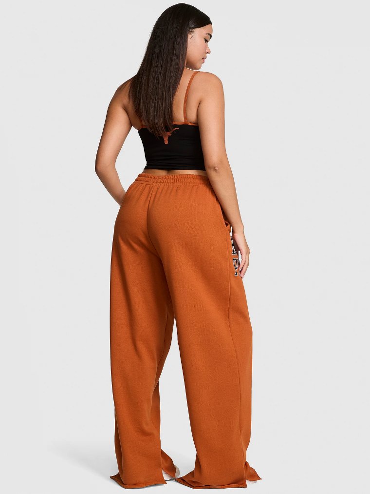 Campus Fleece™ Блестящие (Bling) Свободные (Wide-Leg) Спортивные штаны (Sweatpants)