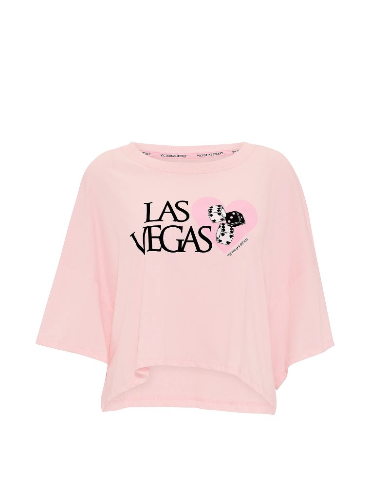 Футболка (Crop Tee) из 100% хлопка свободного кроя (Oversized), укороченная (Crop)