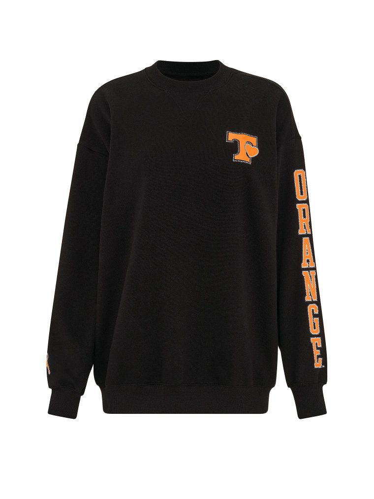 Campus Fleece™ Свитшот (sweatshirt) с блёстками (bling) и круглым воротником (crew)