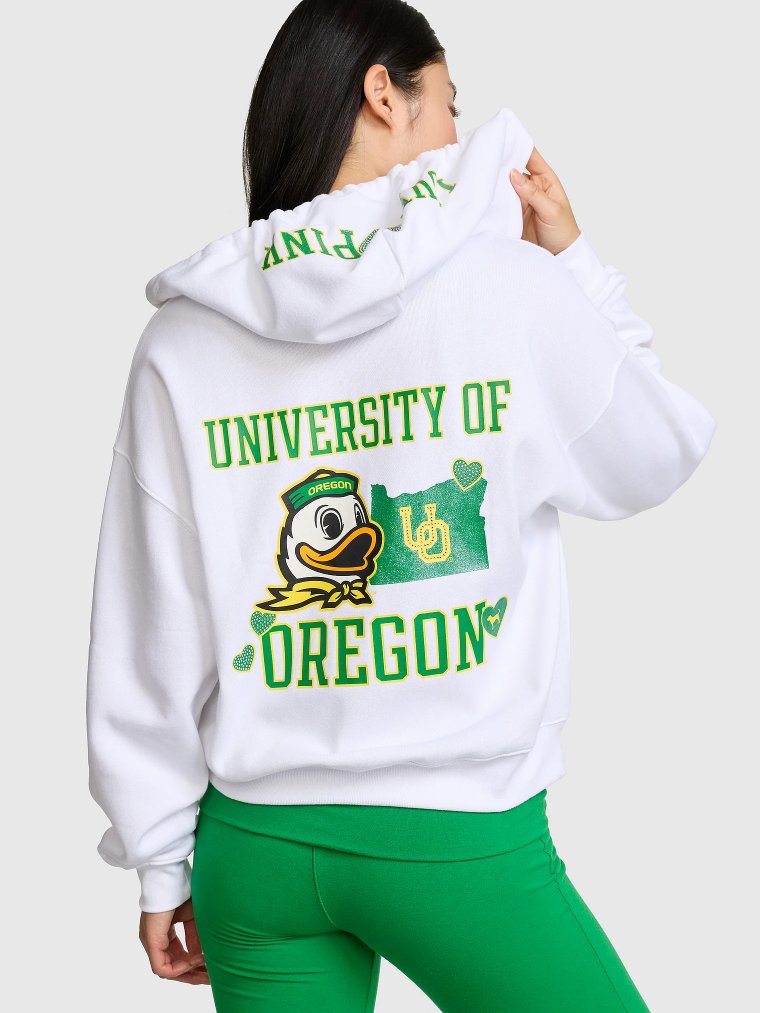 Худи (Hoodie) Campus Fleece™ (Флис Кампус) с декором (Bling) на молнии (Full-Zip)