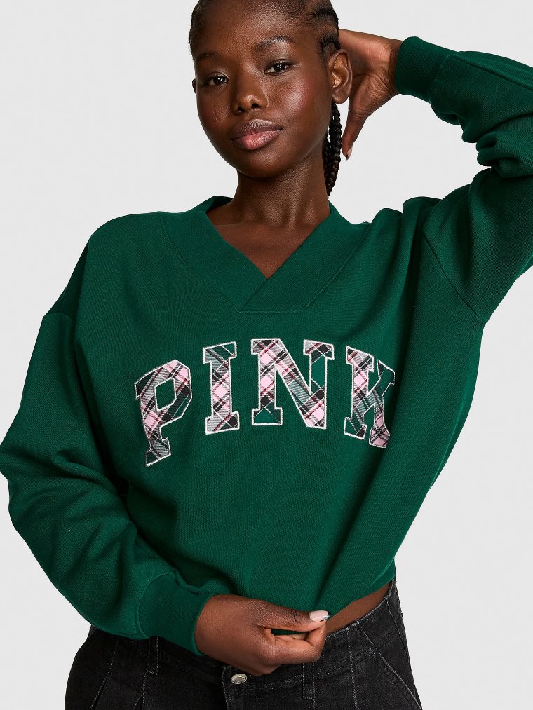 Свитшот (sweatshirt) с V-образным вырезом Campus Fleece™