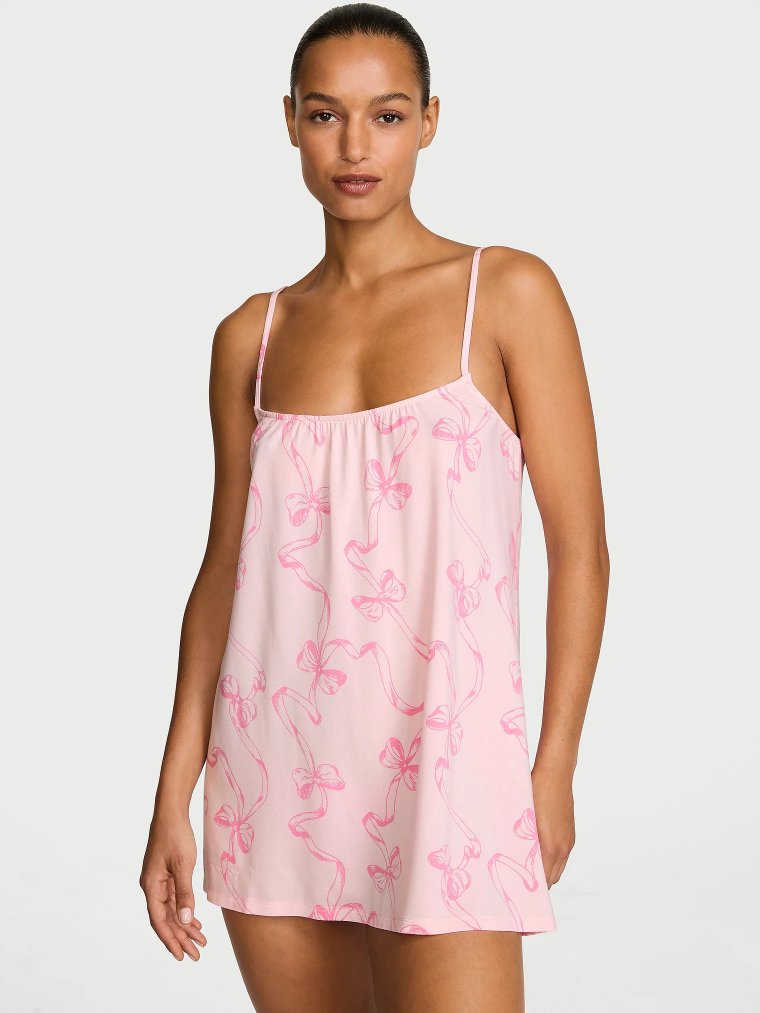 SoSoft™ Платье-слип (Slip Dress) с округлым вырезом (Scoop) из модала (Modal)