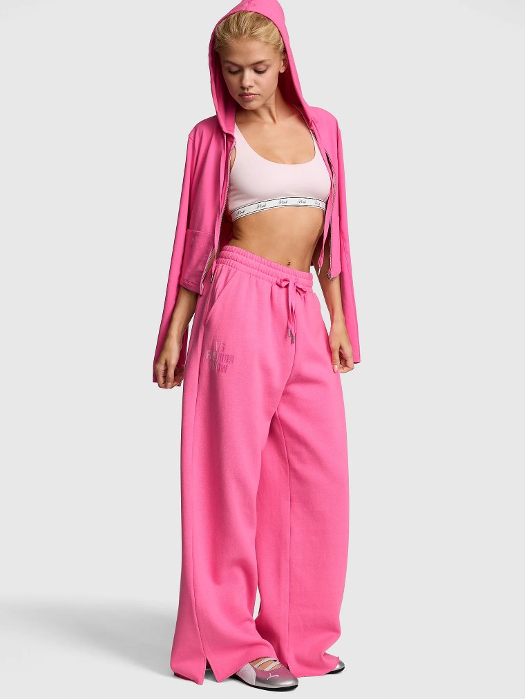 Спортивные штаны Campus Fleece™ широкого кроя с разрезами на подоле