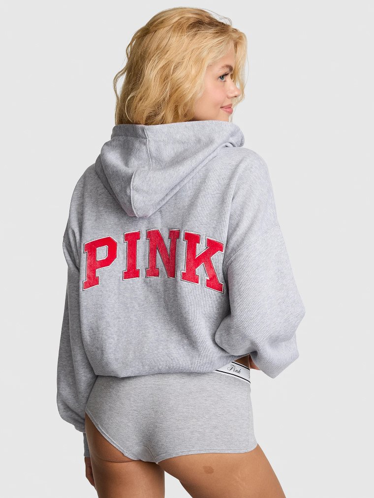Толстовка с капюшоном и молнией до половины (Campus Fleece™)