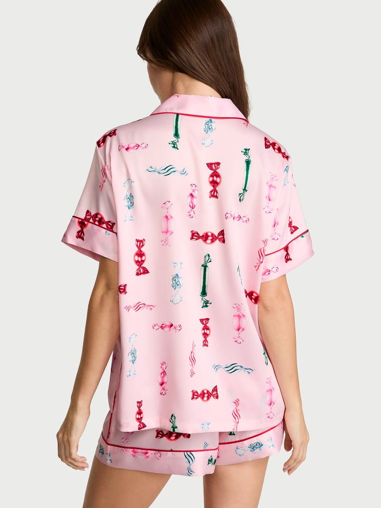 Комплект короткой пижамы Signature Satin