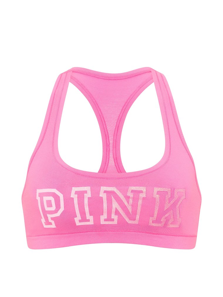 Хлопковая брафлетка (bralette) без подкладки с перекрещённой спинкой (racerback)