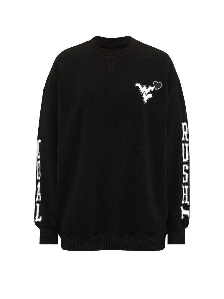 Campus Fleece™ Свитшот (sweatshirt) с блёстками (bling) и круглым воротником (crew)