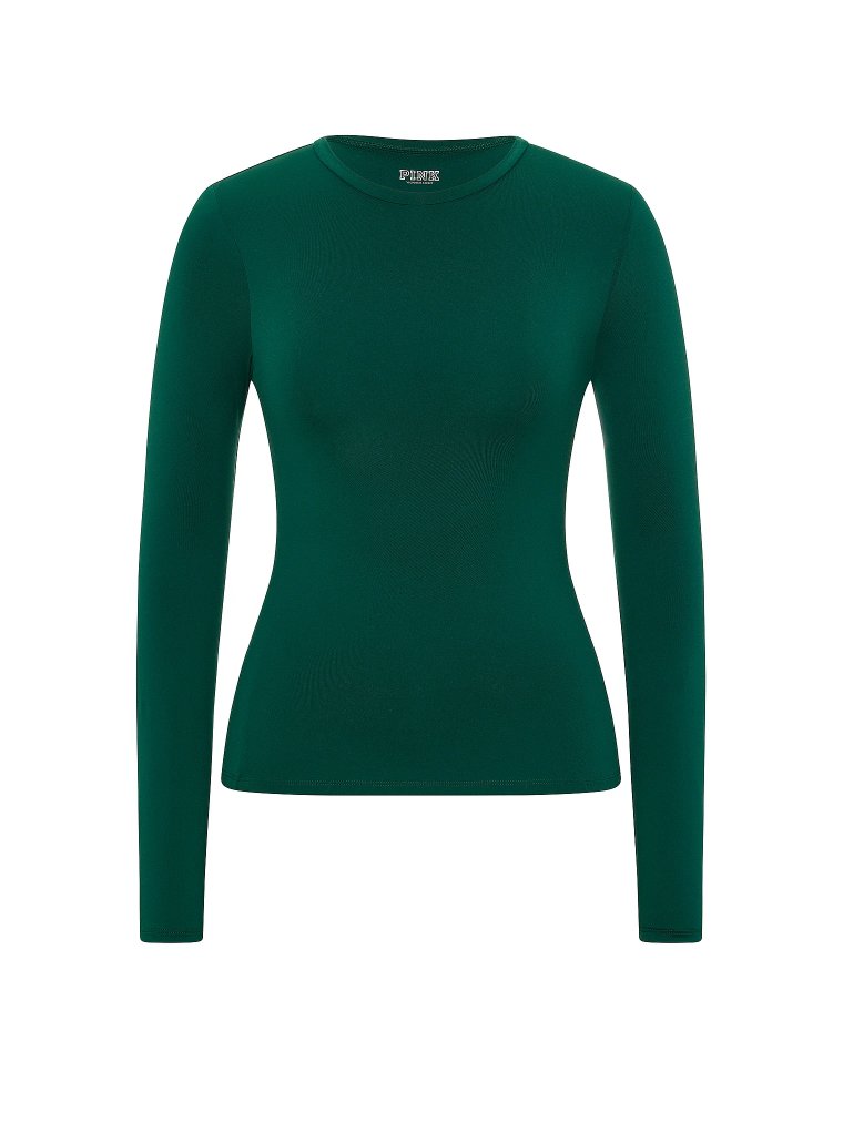 PINK Base Stretch™ Футболка с длинным рукавом (Long-Sleeve Tee)