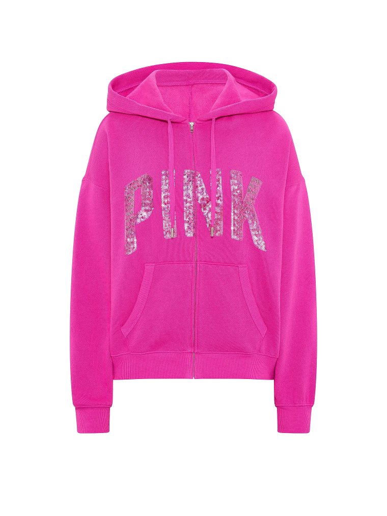 Толстовка с капюшоном на молнии из флиса (Campus Fleece™)
