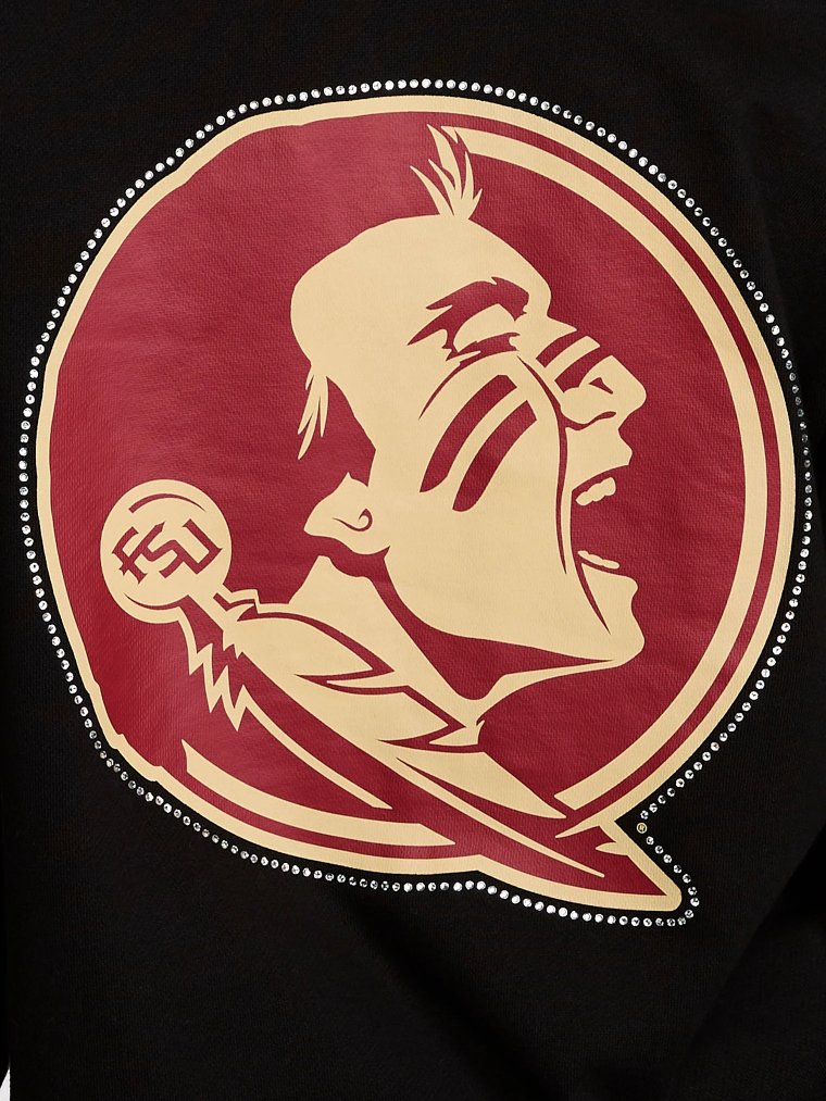 Campus Fleece™ Свитшот (sweatshirt) с блёстками (bling) и круглым воротником (crew)