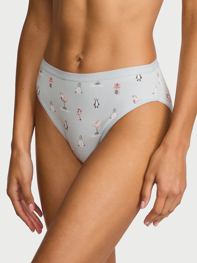Трусики (Brief Panty) из хлопкового стрейча (Stretch Cotton) с высокой линией бедра (High-Leg)