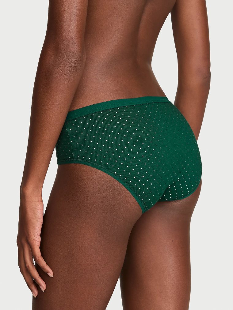 Stretch Cotton Hiphugger Panty